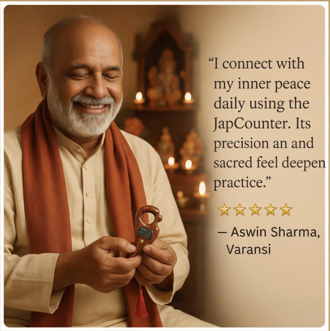 Noorly™ Ram Mandir Blessed Tulsi Jap Counter - Image 3